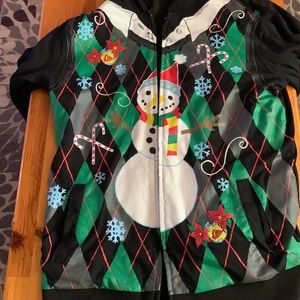 Mens reversible Quicksilver hoodie in XL